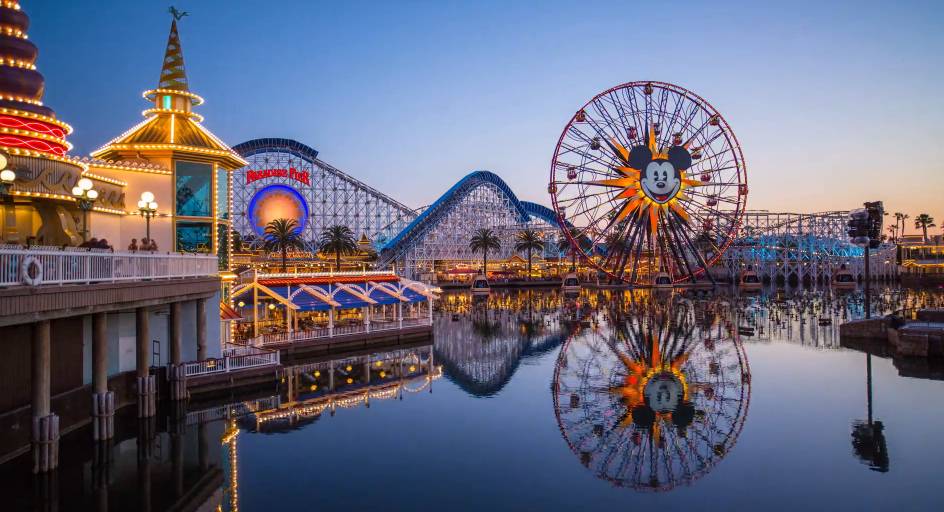 Video en Time Lapse de Disneyland