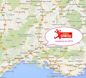 Parc Spirou, près d'Avignon en France