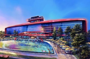 Première images du parc Ferrari de PortAventura en Espagne - ouverture en 2016