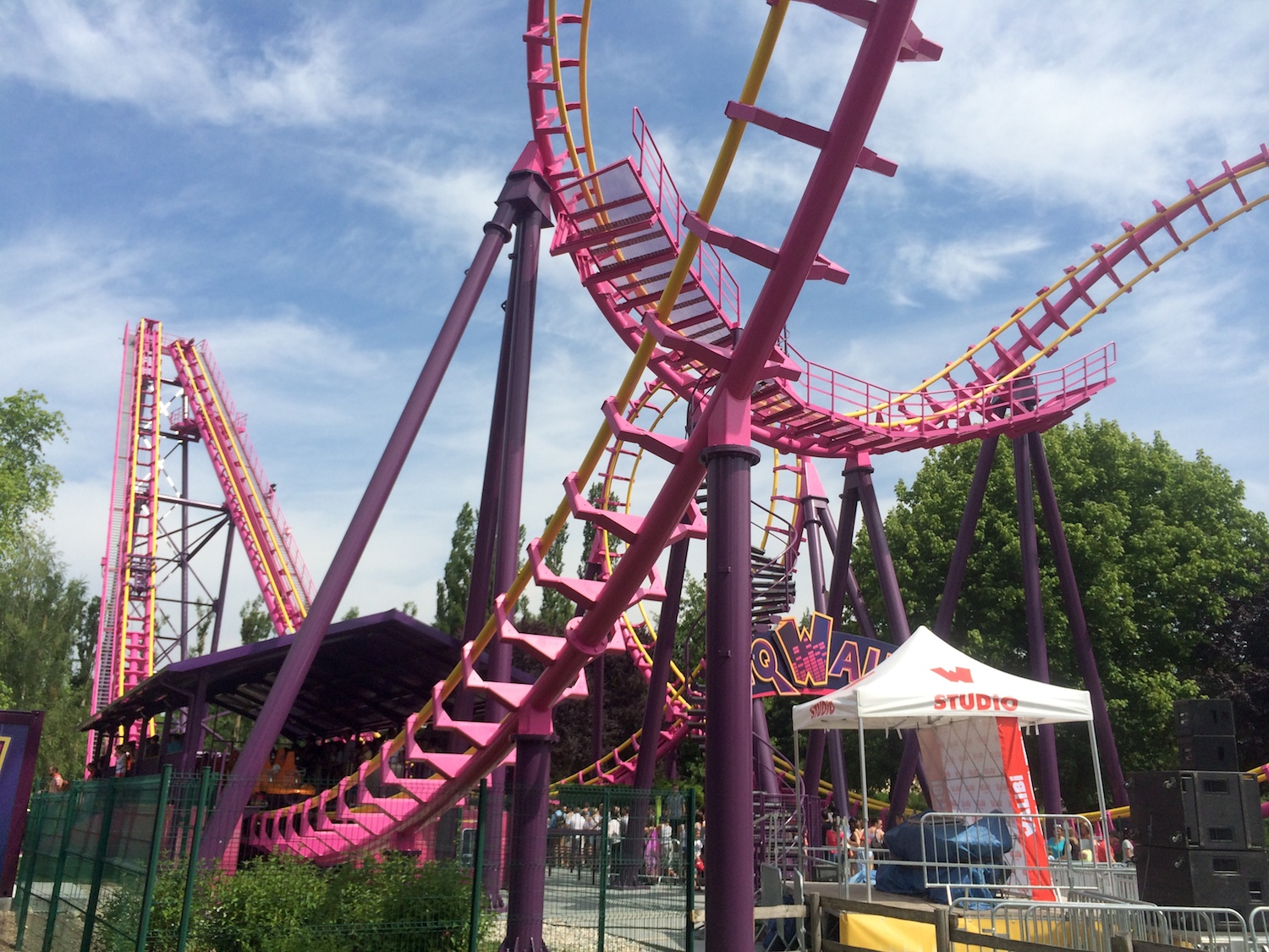 reportage parc attraction - parc d attraction france
