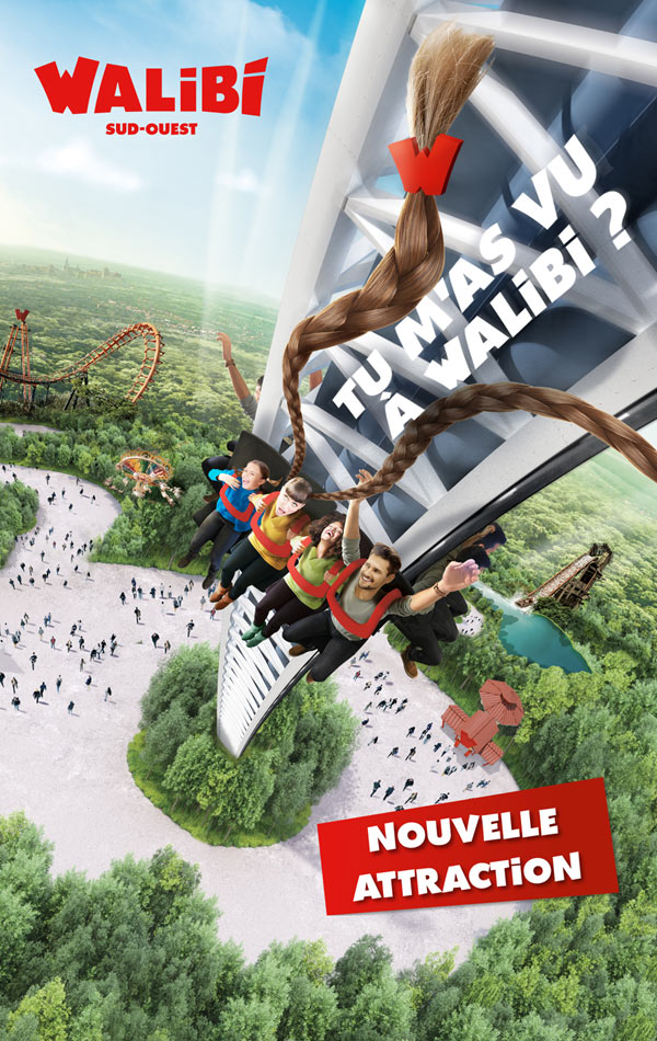 Dark Tower Le Parc Walibi Sud Ouest S Offre Une Attraction A Sensations Cette Annee walibi agen calendrier 2021