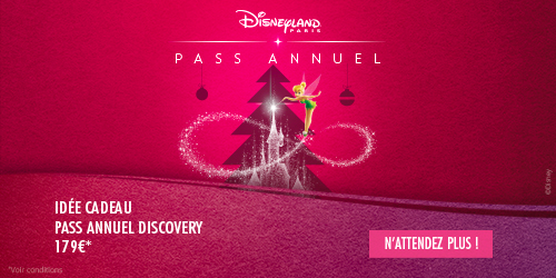 pass annuel disney achat noel pas cher