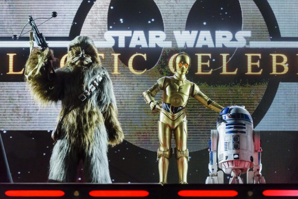 spectacle Star Wars sejour Disneyland paris