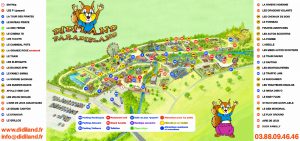 Plan Didi'land, attractions didiland paradisland