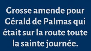 blague confinement sortie pas autorisee de palmas