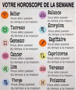 horoscope de semaine de confinement : blague et humour covid-19