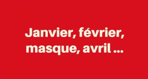 janvier fevrier masque avril