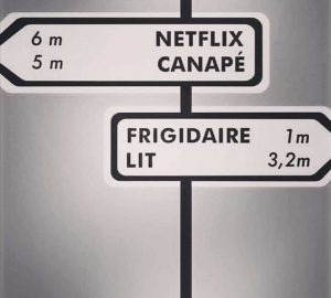 blague confinement netflix canapé frigidaire