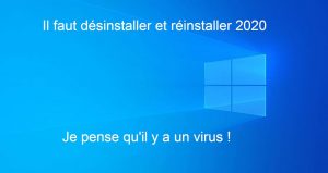 reinstaller 2020 pour cause de virus corona covid-19