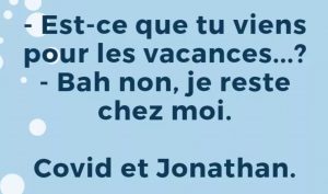 Blague humour lol covid et jonathan