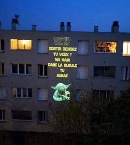 Yoda a un message pour le confinement