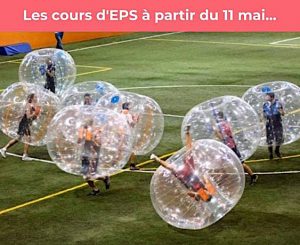 les cours de sport le 11 mai dans des bulles