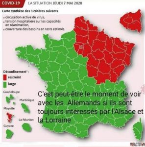 L'allemagne pas interesse par alsace et lorraine ?