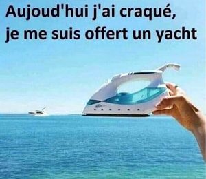 je me suis offert un yacht confinement