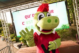 mascotte waly walygator sur ouest