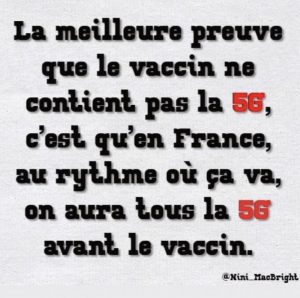 marrant blague vaccination covid, je capte rien pourtant j'ai été vacciné