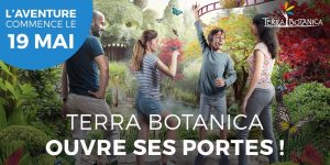 date de quand ouvre le paerc terra botanica en 2021 apres covid-19 et confinement