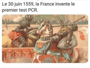 30 juin 1559, la France invente le premier test PCR