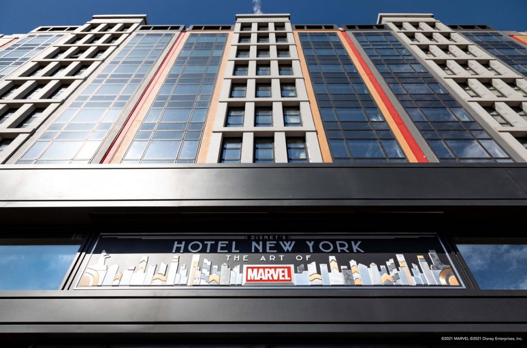 nouvel hotel new york marvel a disneyland