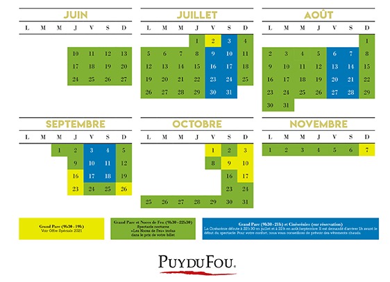 Puy du Fou 2021 : Calendrier, Promos billets, Accès, Spectacles, Vidéos et Séjours
