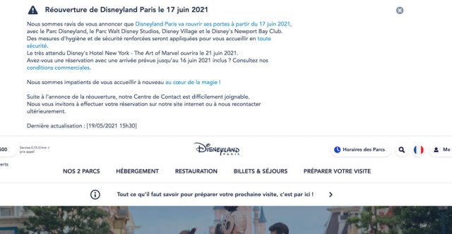 pass sanitaire disneyland Paris nécessaire ?