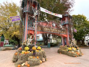 entree decor du parc Walibi Rhone-Alpes