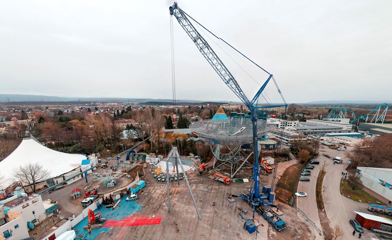 demontage antenne europa park dans quartier russe nouveauté 2022