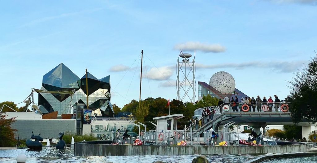 Vue générale du Futuroscope