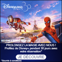 Disneyland Paris offre Disney+ gratuit avec billet ou séjour