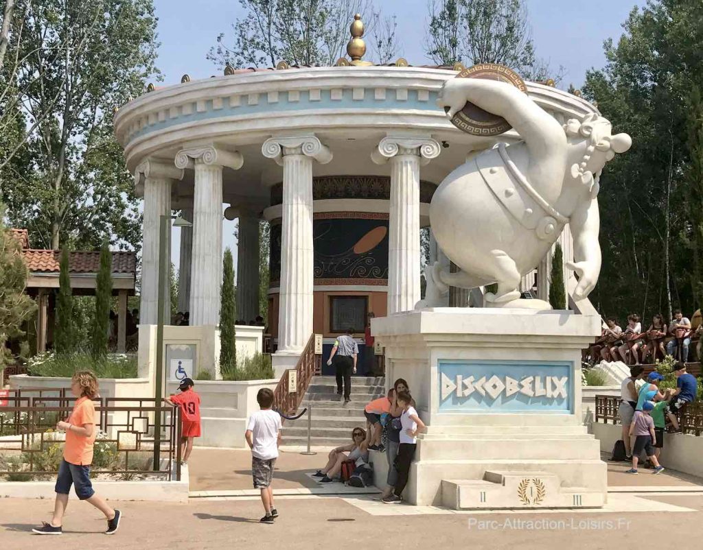 top meilleure attraction parc astérix Discobelix