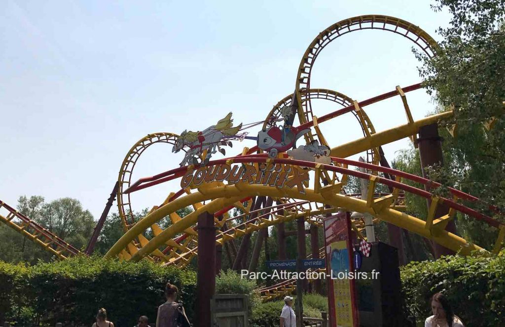 top meilleure attraction parc astérix goudurix