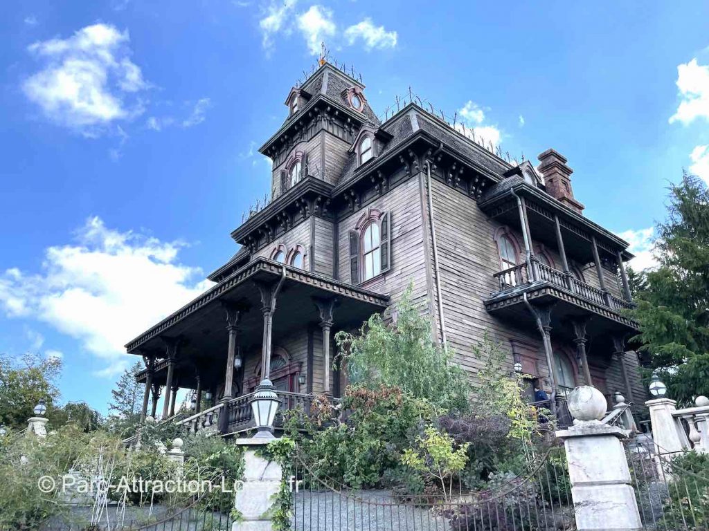 attraction disney land paris phantom manor manoir de la peur