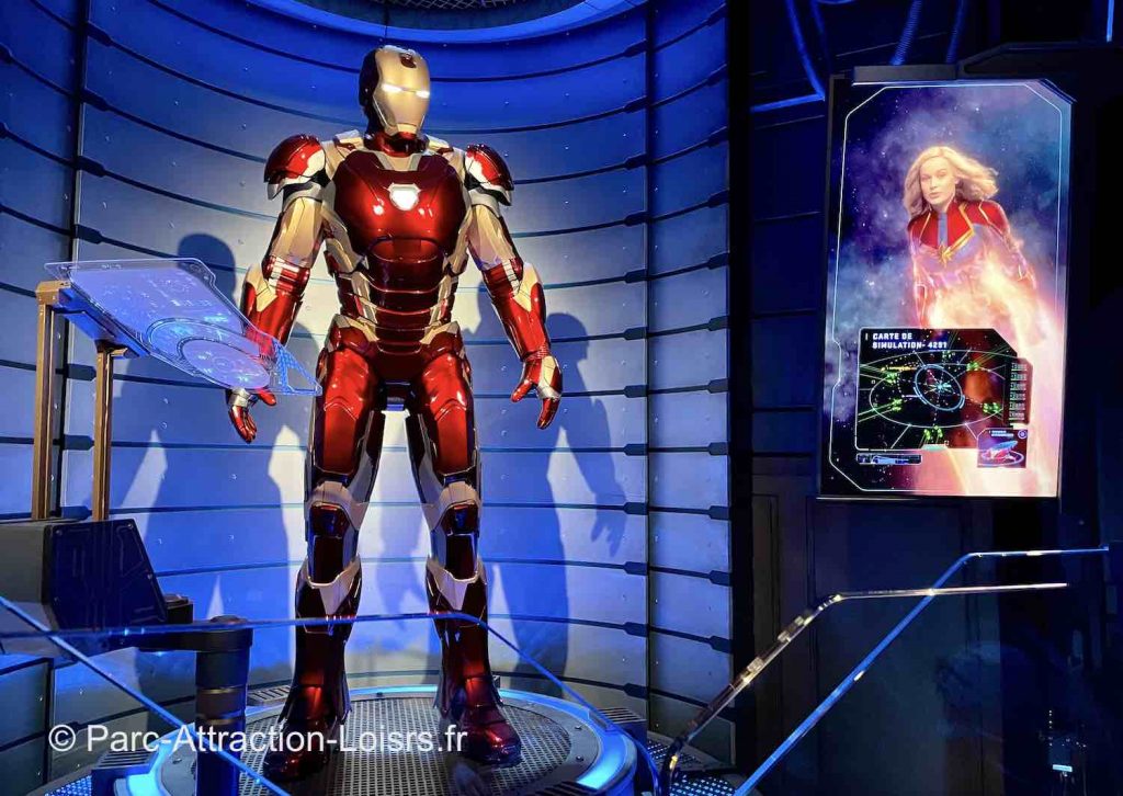 attraction iron-man à disney studios disneyland paris