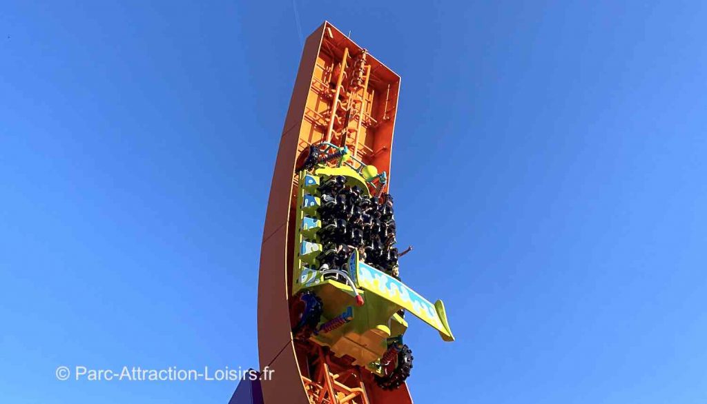 attraction à sensations RC Racer à Disney Studios zone Toy Story Playland