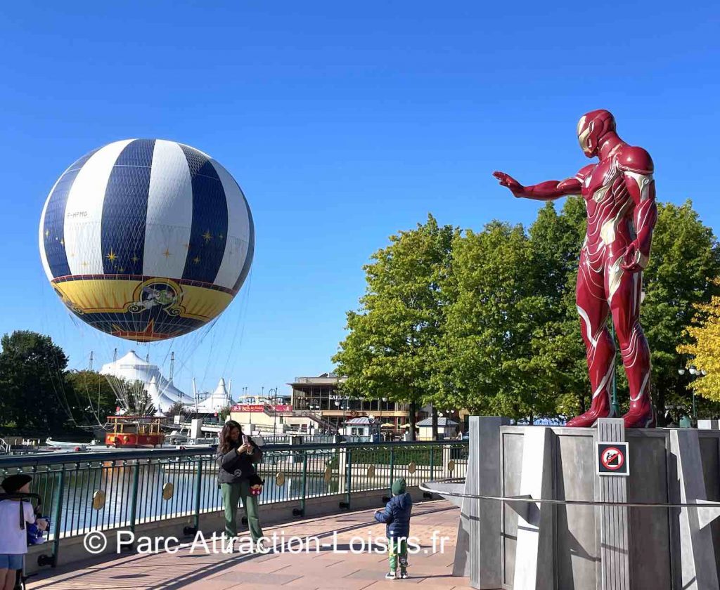 ballon panoramagique : vol disneyland