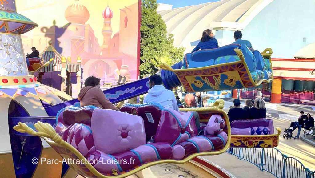 manege aladin à Disney Studio