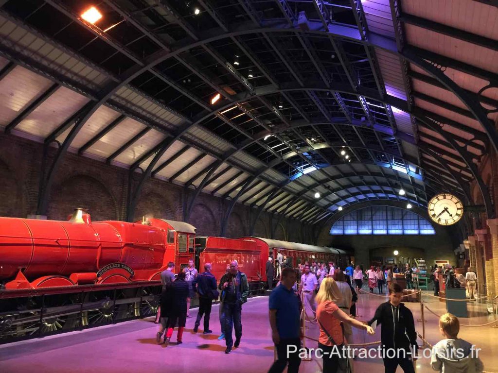 gare train pour poudlard au studio Harry Potter London