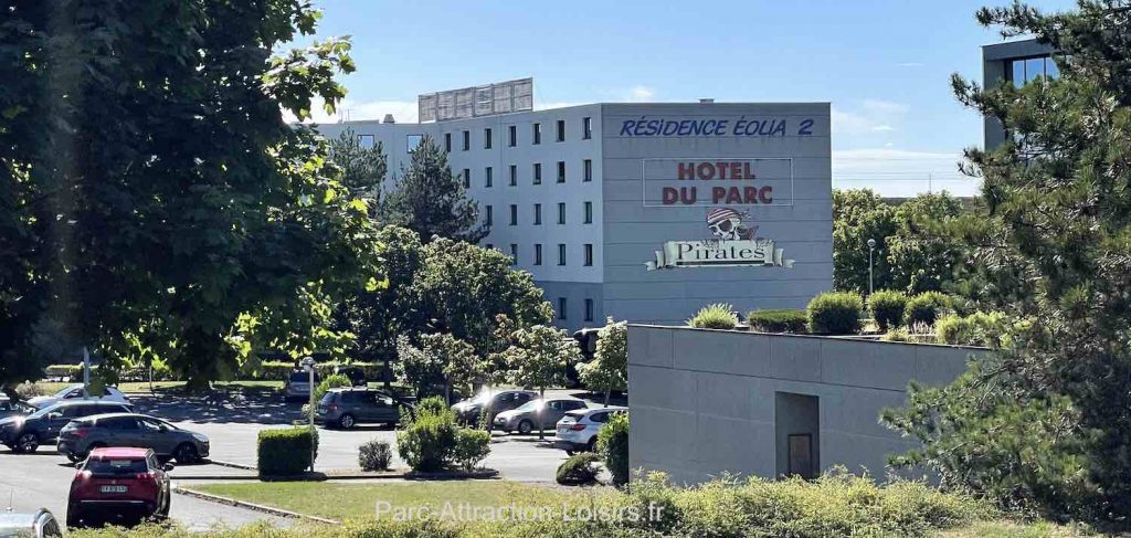 hotel des pirates du Futuroscope et résidene Eolia