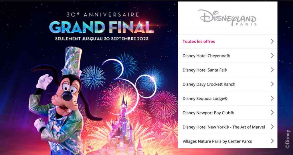 vente privee disney