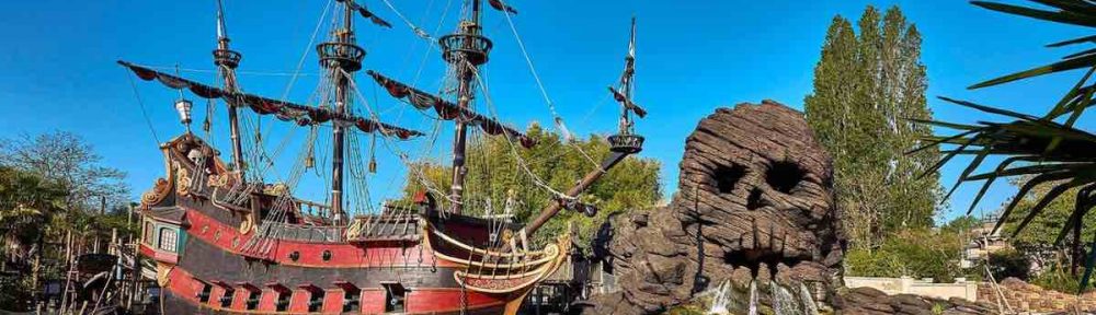 Galion des pirates attraction disneyland paris