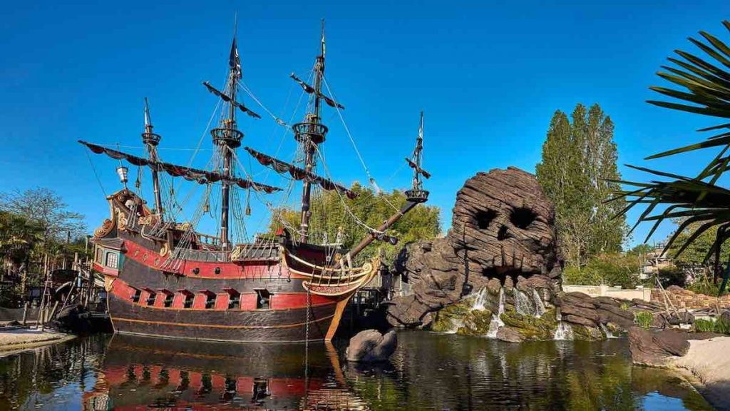 Galion des pirates attraction disneyland paris