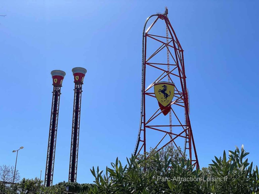 Grand-Huit Ferrari Land à PortAventura