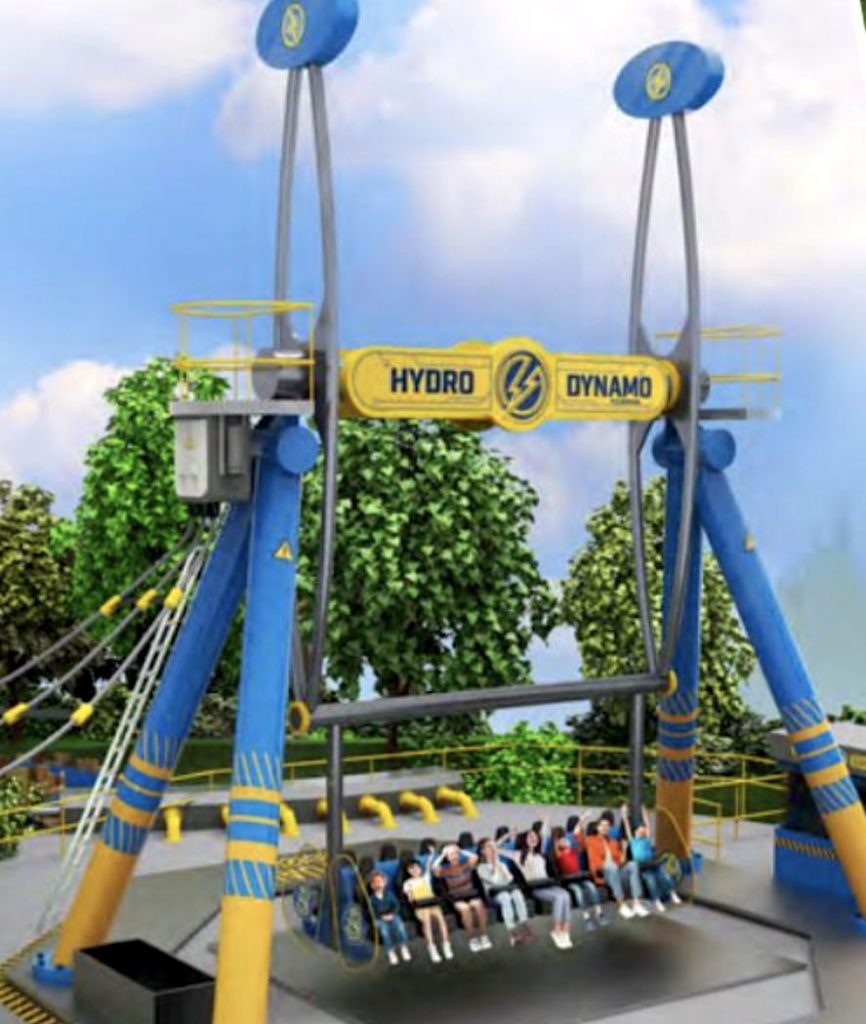 nouveauté futuroscope 2024 : centrale hydroelec attraction hydro dynamo
