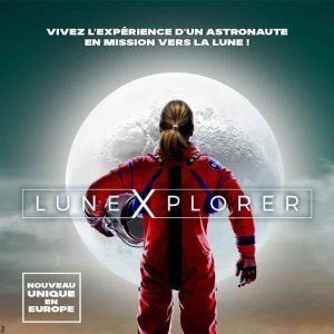 attraction cité de l'Espace : Lune Explorer