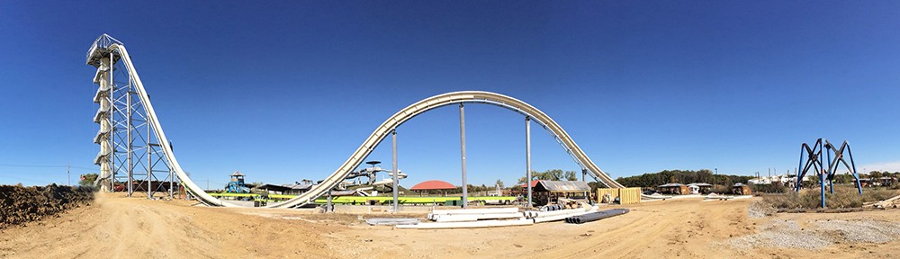 plus haut toboggan aquatique du monde