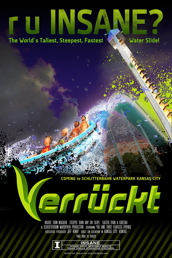 Toboggan aquatique le plus haut et le plus rapide du monde en vidéo