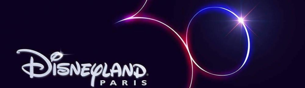 logo anniversaire 30 ans disneyland paris