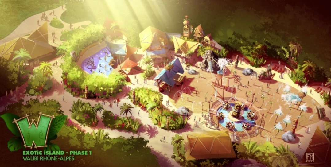 Bilan 2021 positif pour Walibi Rhône-Alpes et Exotic Island : des nouveautés de 2022 à 2024 !