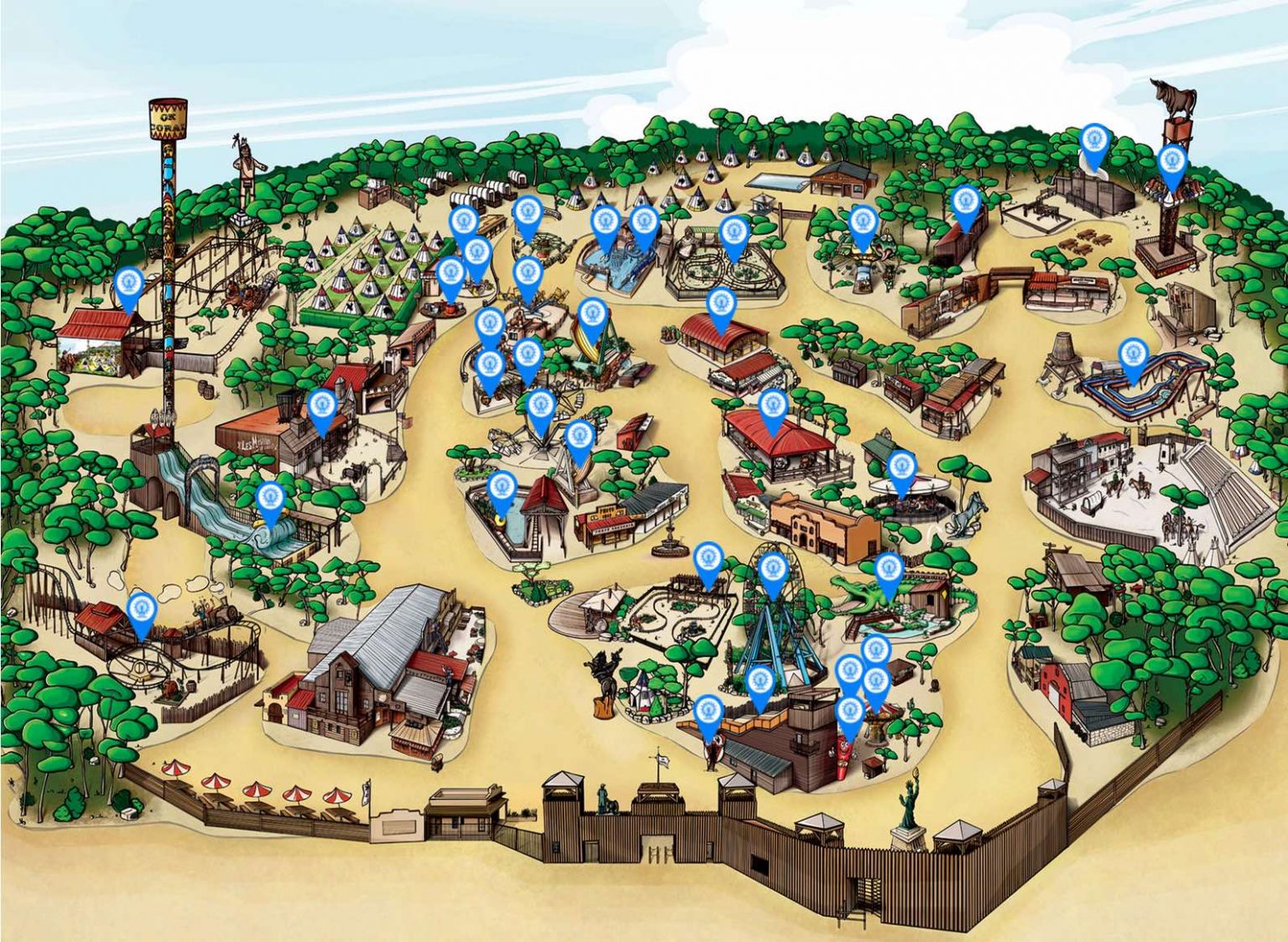 OK Corral Guide 2026 Tarif Promo Ouverture Attractions Etc 