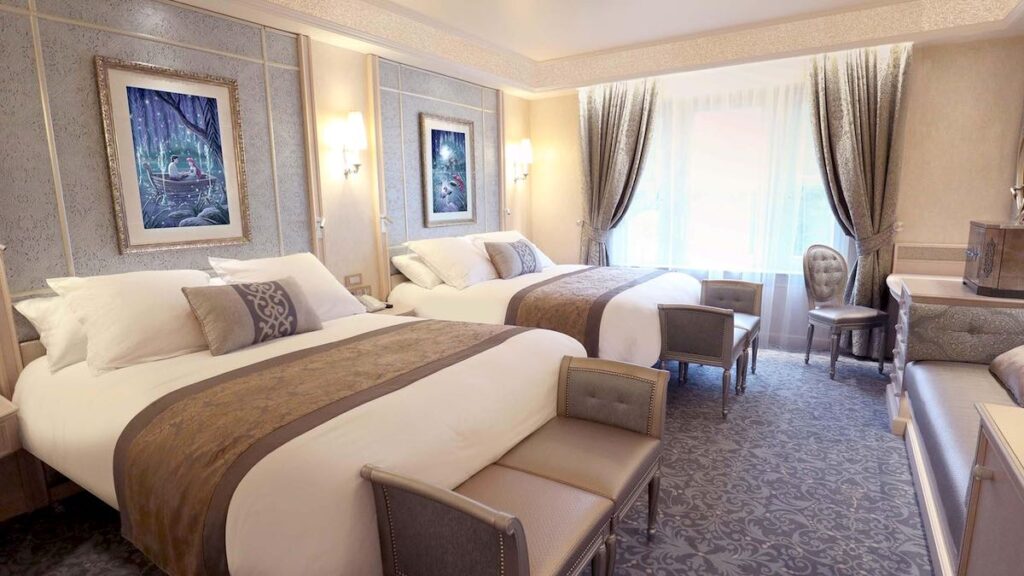 chambre hotel de luxe à Disneyland Paris